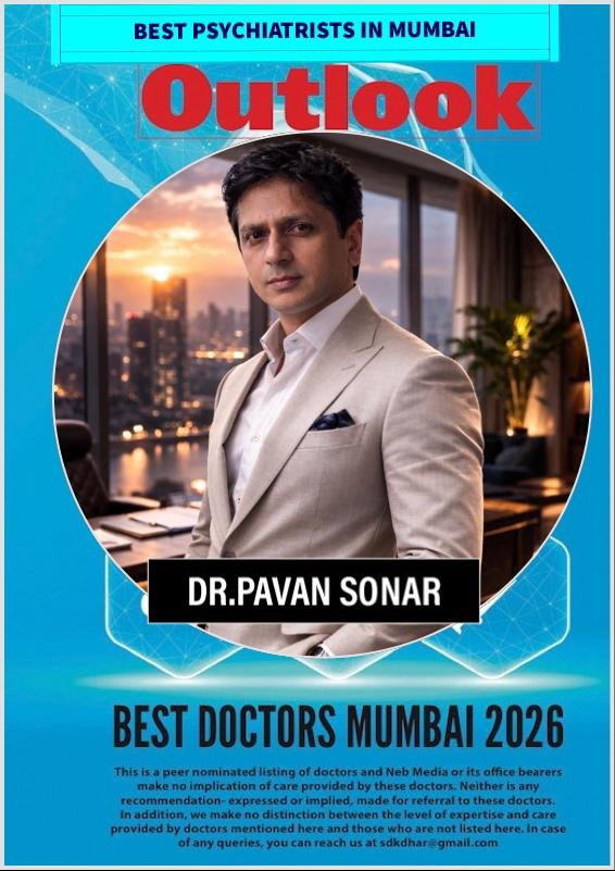 Dr. Pavan Sonar – Best Psychiatrist Mumbai 2026, Outlook Magazine