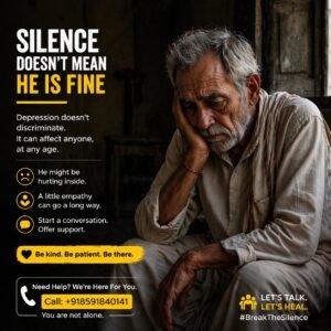 Sad and anxious Indian old man. Geriatric anxiety, Geriatric depression, old age