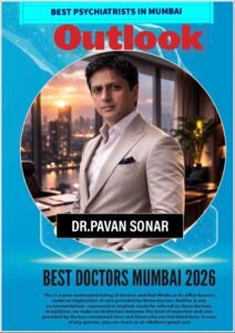 Dr Pavan Sonar Best Psychiatrist in Mumbai Outlook 2026 Award