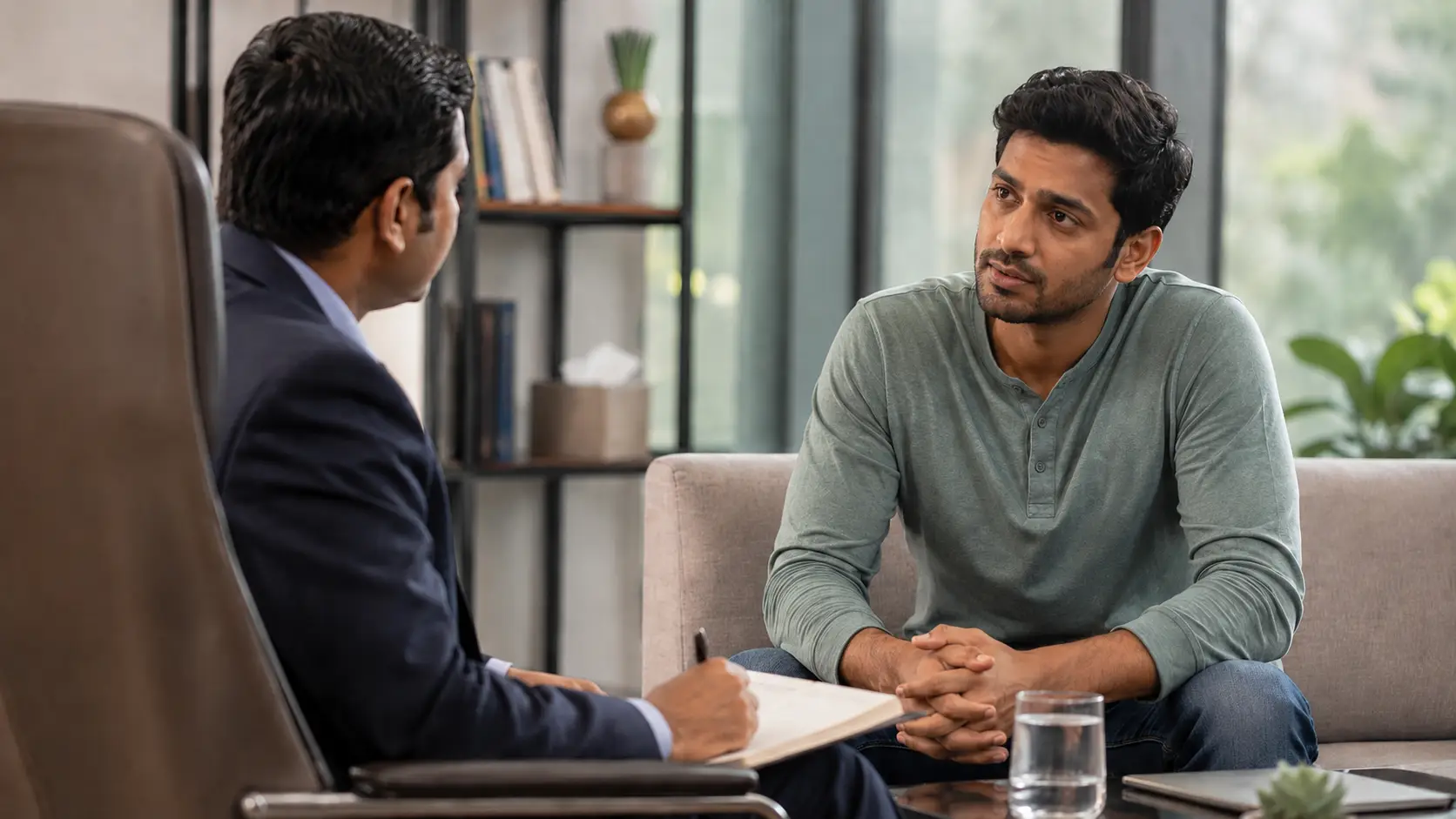 De Addiction Treatment in Mumbai – Dr. Pavan Sonar De Addiction Treatment in Mumbai - Doctor consulting patient for drug and alcohol addiction recovery by Dr. Pavan Sonar