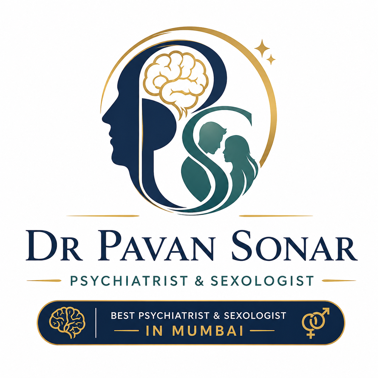 Logo Dr Pavan Sonar Best Psychiatrist Best Sexologist In Mumbai India