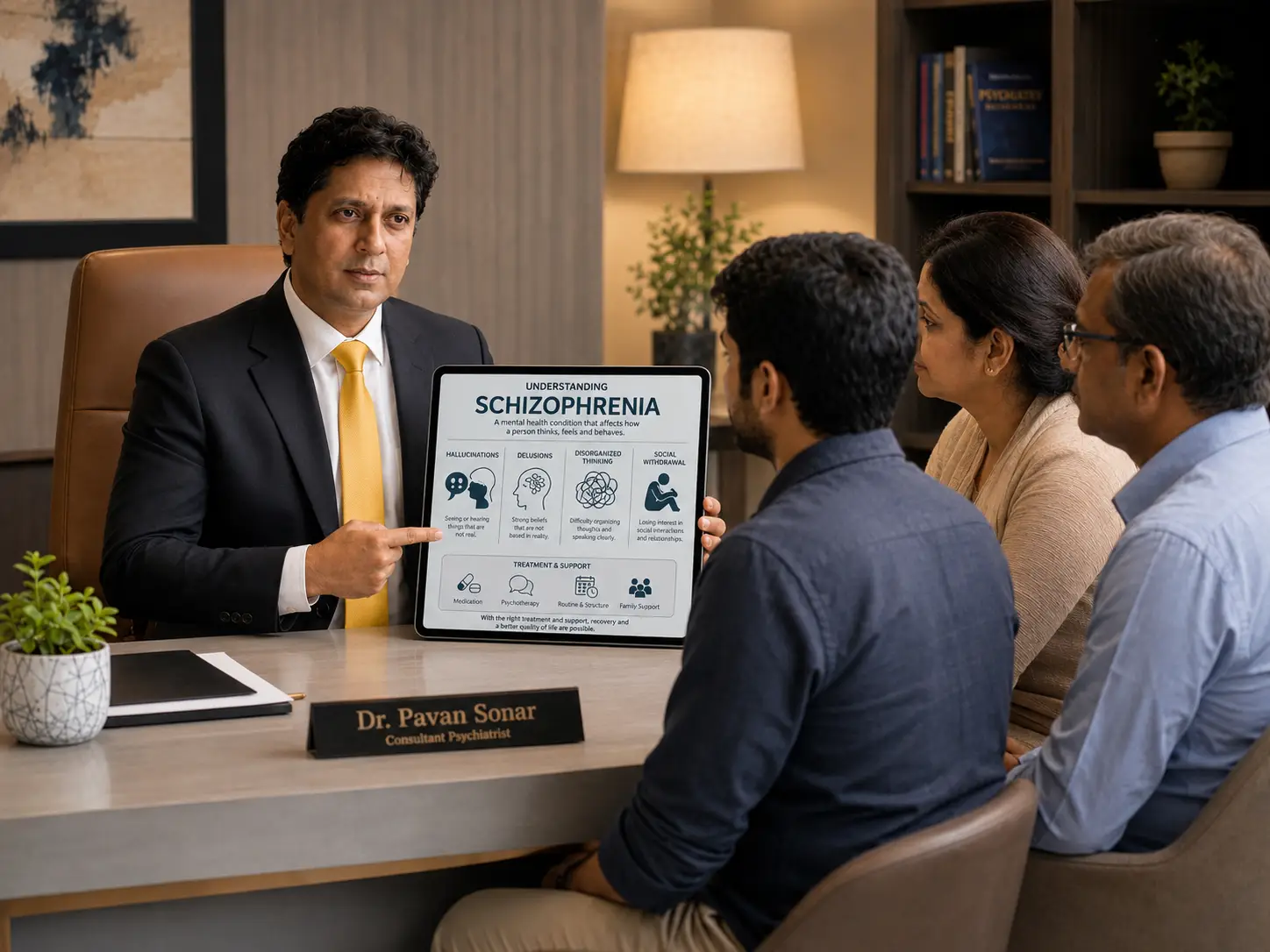 Best Psychiatrist in Mumbai for Schizophrenia – Dr. Pavan Sonar, expert schizophrenia treatment clinic in Mumbai.