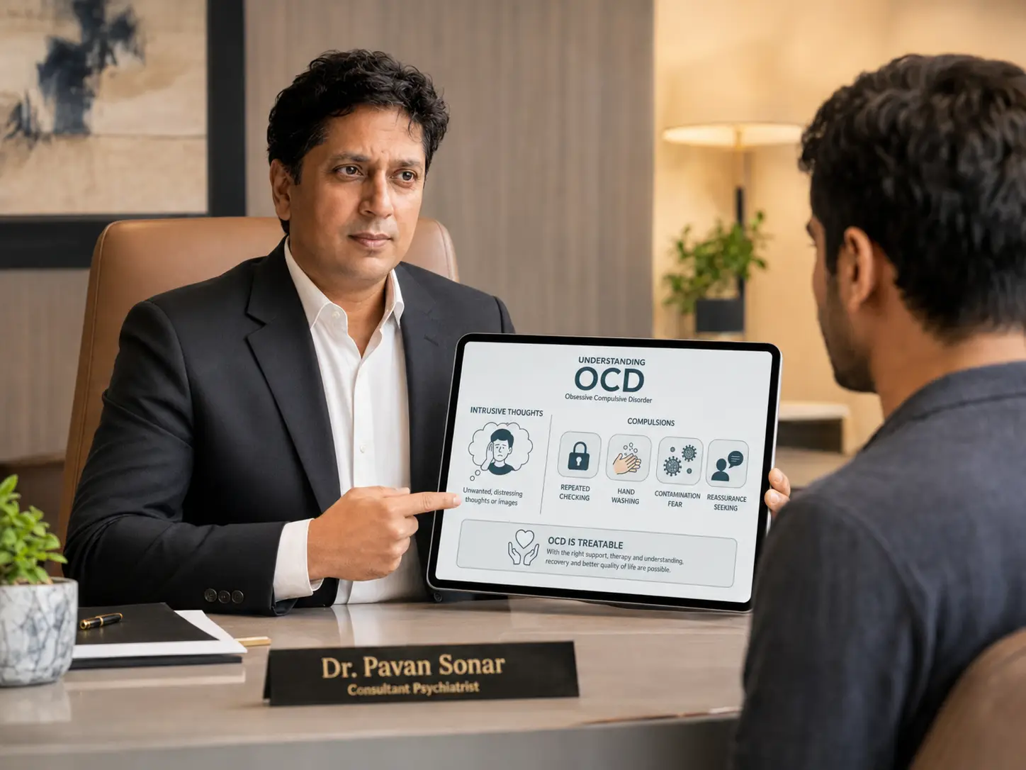 Best Psychiatrist In Mumbai for OCD – Dr Pavan Sonar, expert in OCD treatment, compassionate mental health care, Mumbai clinic